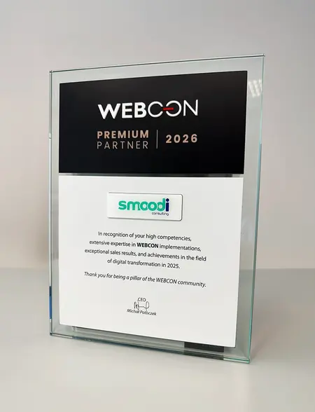 Eindruck von der Veranstaltung Doppelte Auszeichnung von WEBCON 2026